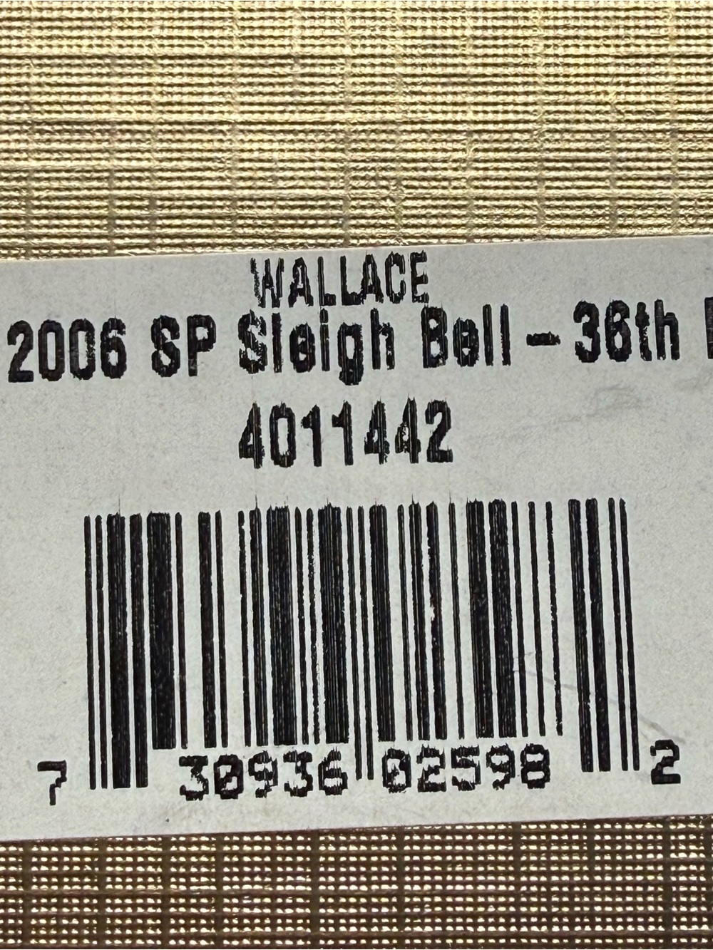 Wallace Silversmiths Silver 2006 Bell Ornament - Picture 9 of 10